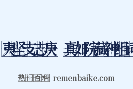 夷坚支志庚·真如院藏神组词是什么意思的图片